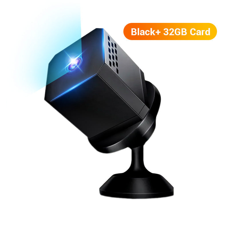 Mini Smart HD-overvåkningskamera med nattsyn