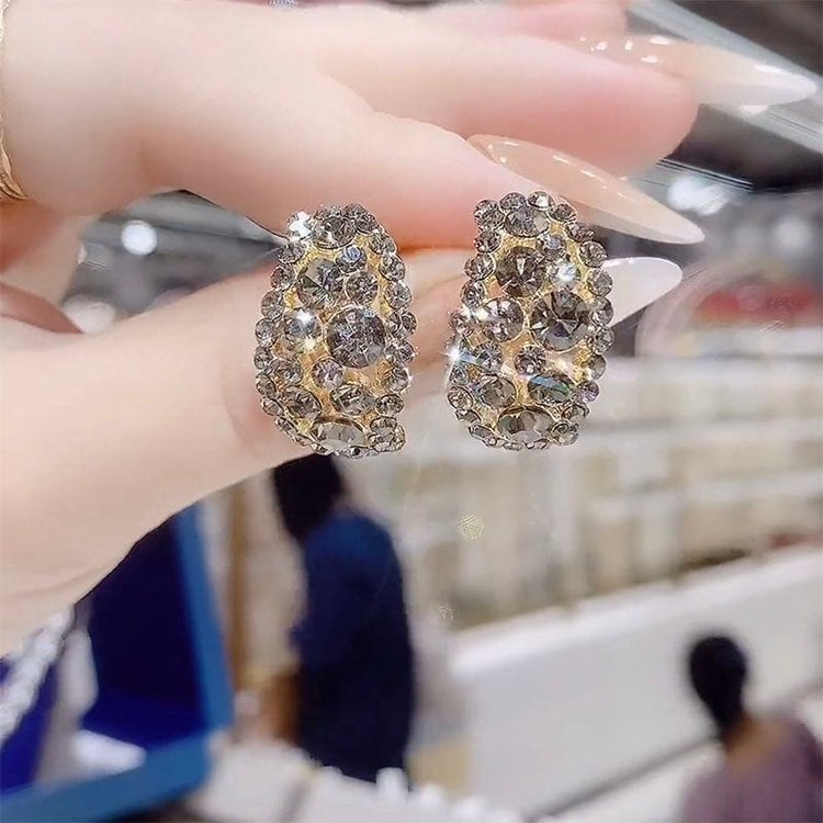 đ„ 35% RABATT â Lab-Skapade Diamanthoop ĂrhĂ€ngen đâš