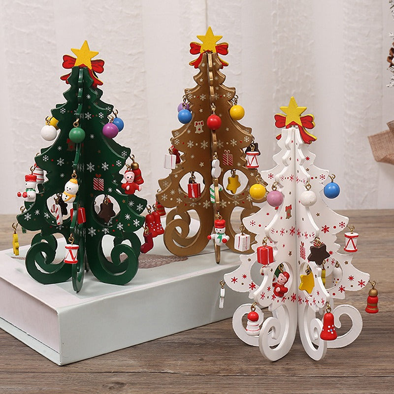 🎄 DIY-juletre i tre for å pynte sammen