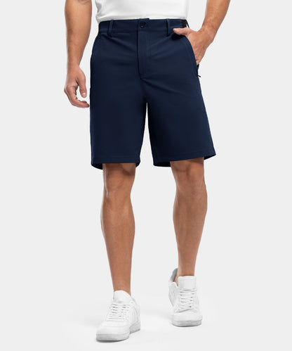Fleksible og hurtigtørkende golfshorts for menn for fritidsbruk