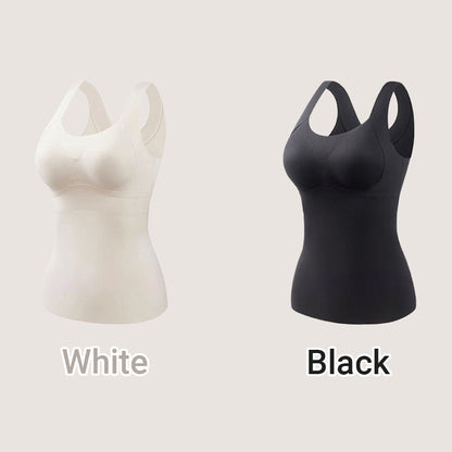 💖Black Friday Storsalg 49% RABATT🌹[Damegave] Termosingletter med innebygd BH for kvinner