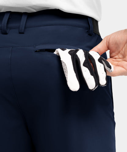 Fleksible og hurtigtørkende golfshorts for menn for fritidsbruk