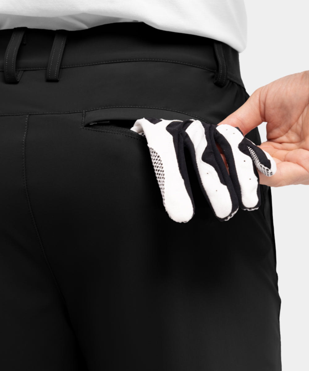 Fleksible og hurtigtørkende golfshorts for menn for fritidsbruk