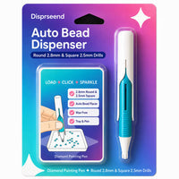 🔥 Siste dag 50% RABATT – 💎 Automatisk perledispenserpenn for diamantmaling og bakkesettet