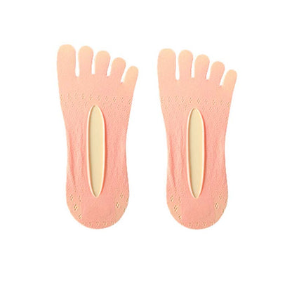 Pustende fløyelssokker (5 stk.)