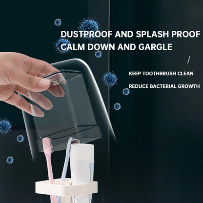 Stilig tannbørsteholder med lok