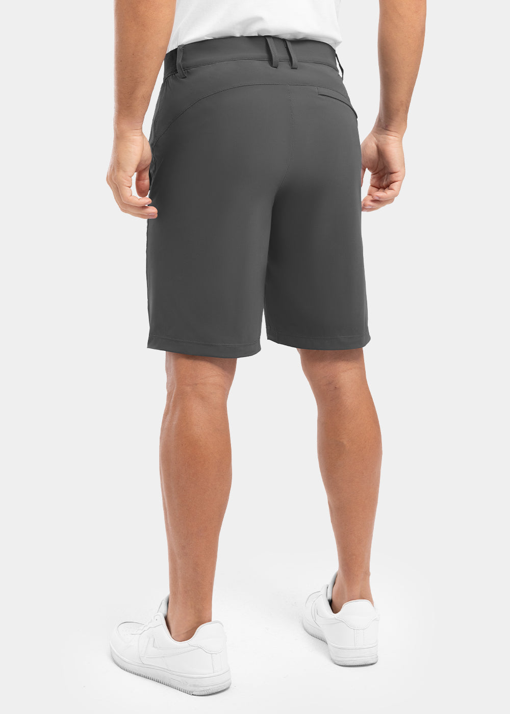 Fleksible og hurtigtørkende golfshorts for menn for fritidsbruk