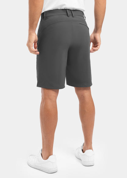 Fleksible og hurtigtørkende golfshorts for menn for fritidsbruk