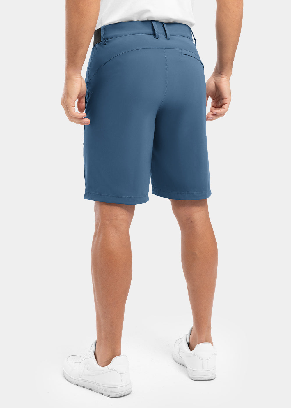 Fleksible og hurtigtørkende golfshorts for menn for fritidsbruk