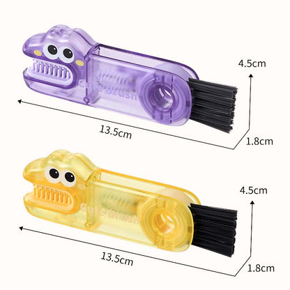 🐊 Krokodille multifunksjonell rengjøringsbørste – 3 børstehoder for alle kopptyper