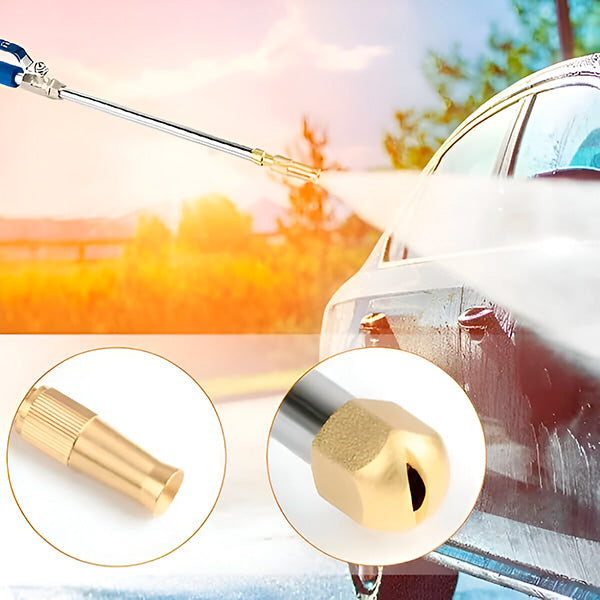 Høytrykksdyse for bilvask med lang stang, vannpistol🚿