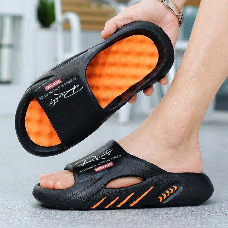 🥳SOMMERSALG🥳💞OVER 50 000 SOLGT!💥49 % RABATT! 🔥Sklisikre skysandaler med tykke såler for menn