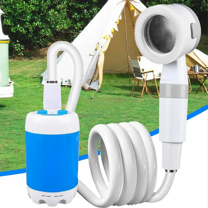 Bærbar vannpumpe: Sett med slange og dyser