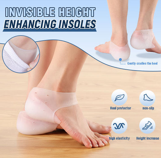 👣 Usynlige høydeforbedrende innleggssåler - vær trygg på deg selv