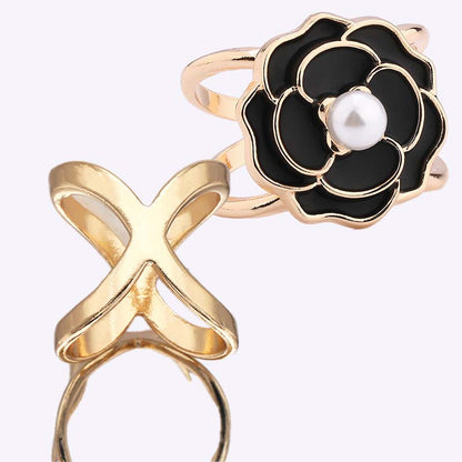 💕Kjøp 1 få 1 gratis🧣Enkelt tredimensjonalt skjerf Cli