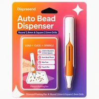 🔥 Siste dag 50% RABATT – 💎 Automatisk perledispenserpenn for diamantmaling og bakkesettet