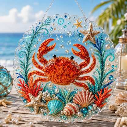 🔥 🌊✨Ocean Pearl Art DIY Hengepyntsett