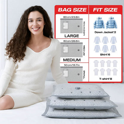 🔥Vakuumoppbevaringspose for reiser