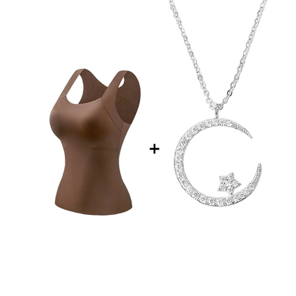 Dame-BH med U-hals – Varm, støttende, komfortabel og avslappet BH-løs