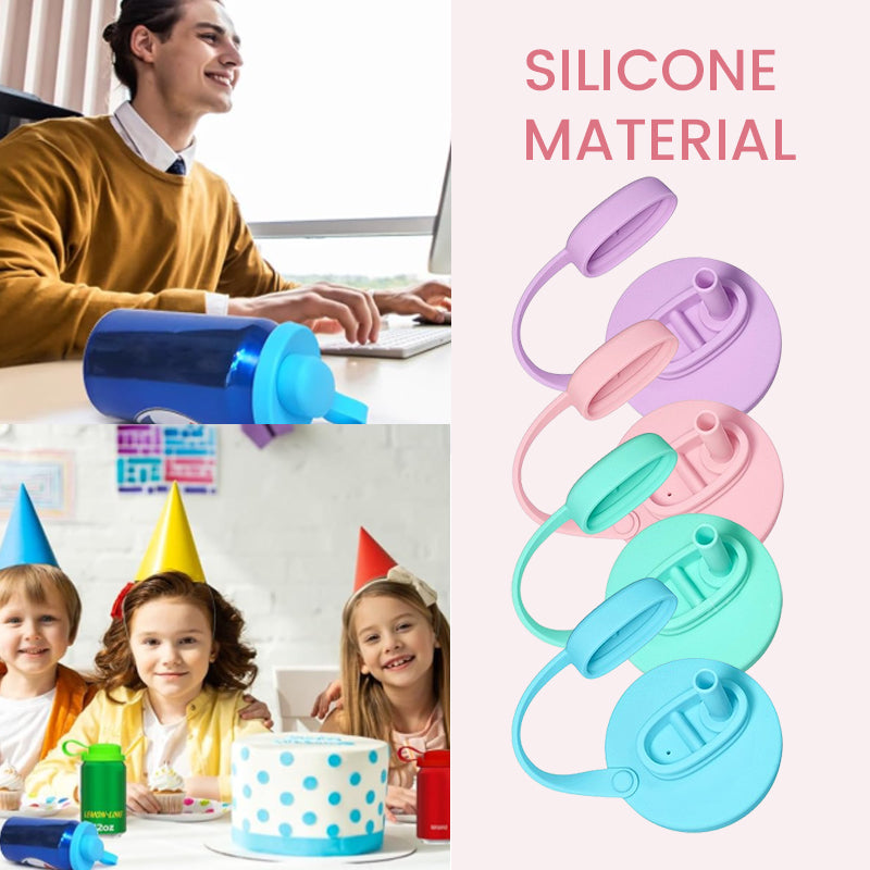 Silikonlokk med sugerør