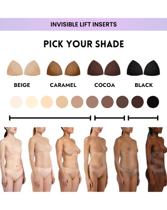 🔥Kortsalg🔥Usynlige løfteputer | Dobbeltsidig selvklebende BH-løfter for umiddelbar boost