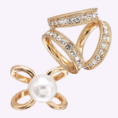 💕Kjøp 1 få 1 gratis🧣Enkelt tredimensjonalt skjerf Cli