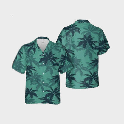 Hawaii-strand med korte ermer