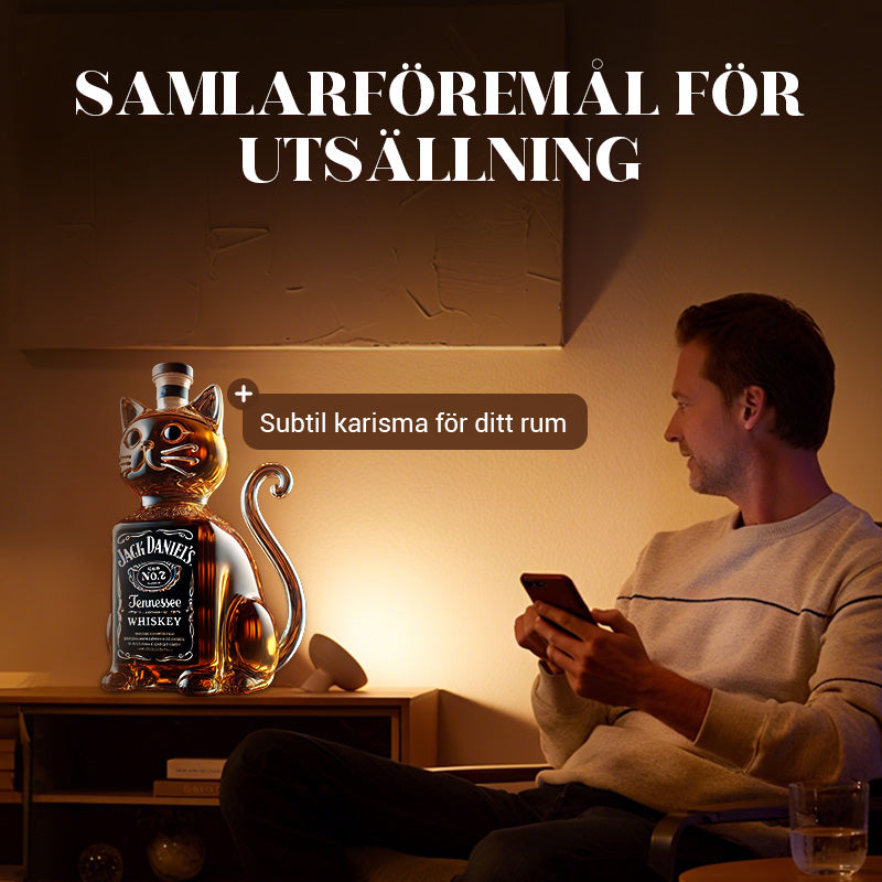 Kreativ whiskyflaske formet som en hund