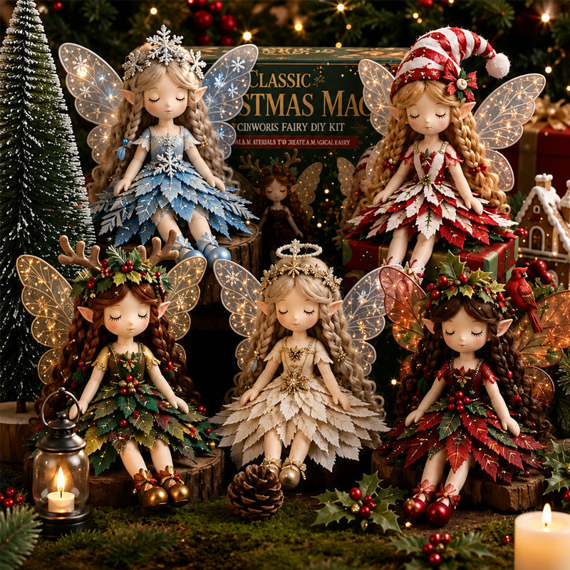 ✨ Julmagi Patchworkfe-hobbysett