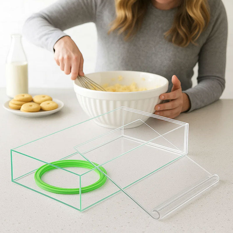 Multifunksjonell rund matform for tørking og baking