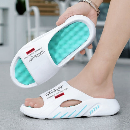 🥳SOMMERSALG🥳💞OVER 50 000 SOLGT!💥49 % RABATT! 🔥Sklisikre skysandaler med tykke såler for menn
