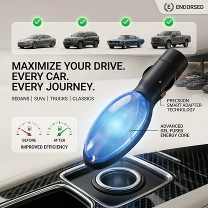 🚗 2026 Ny oppgradering FuelShark drivstoffsynkroniseringsenhet – Bensinbesparer for biler og lastebiler, spillbesparer