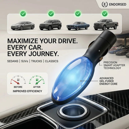 🚗 2026 Ny oppgradering FuelShark drivstoffsynkroniseringsenhet – Bensinbesparer for biler og lastebiler, spillbesparer