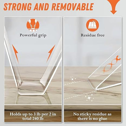 🔥Ryddingssalg✨Ekstra stor dobbeltsidig tape Kraftig avtakbar klar og slitesterk nano-tape