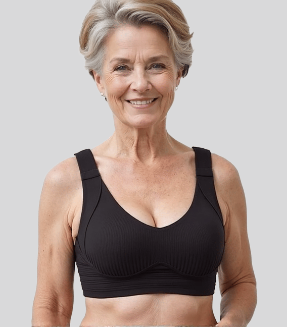 🏆️Ribbet push-up justerbar uten bøyle-BH for kvinner