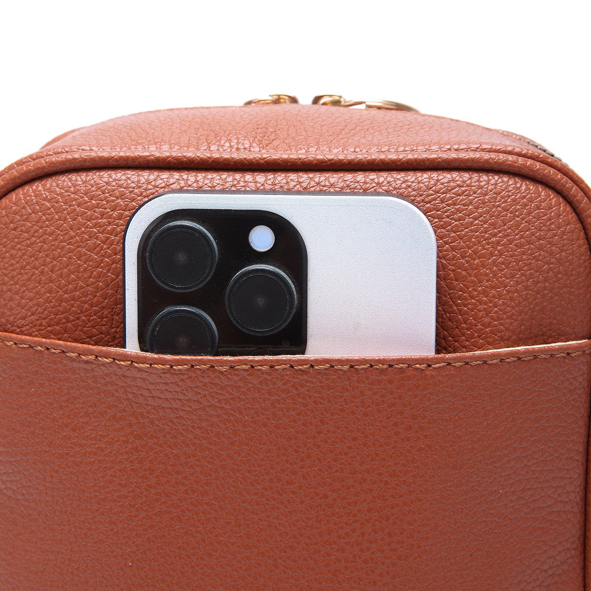 🔥Skulderveske i skinn