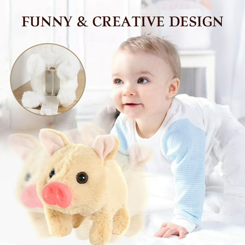 🐷Elektrisk gågris med kosedyr