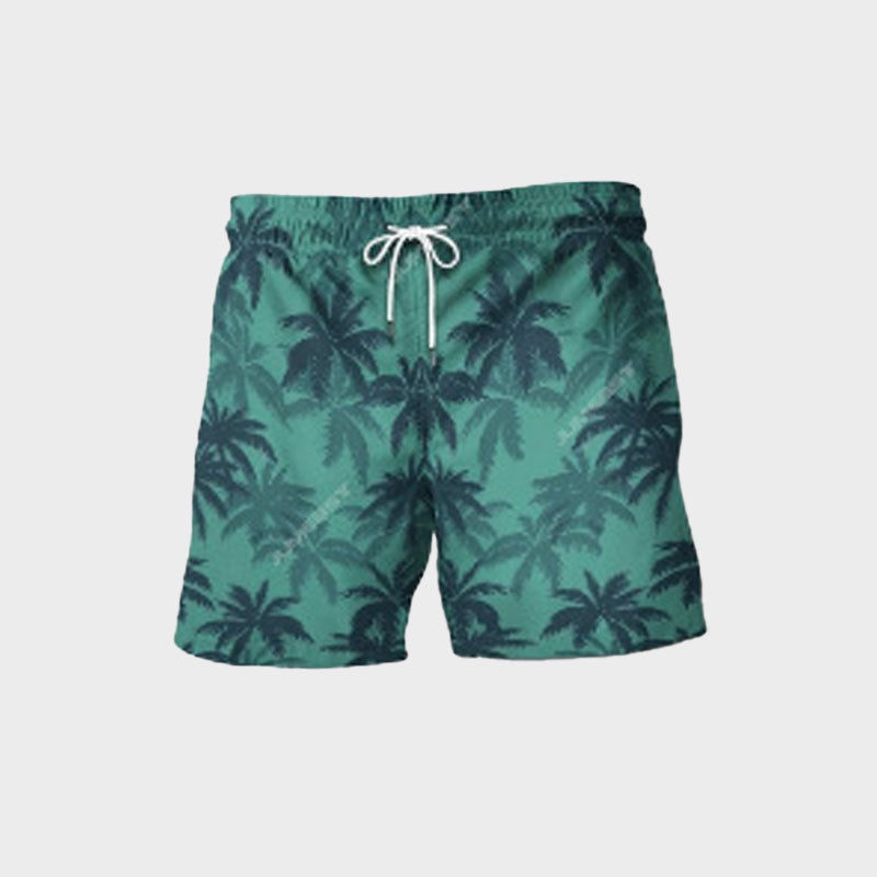 Hawaii-strand med korte ermer