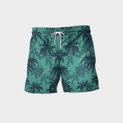 Hawaii-strand med korte ermer