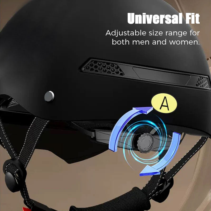 🛡️Pustende, lett og krasjsikker motorsykkelhjelm