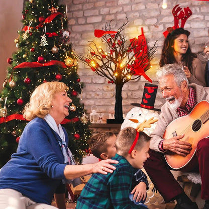 Liten rød fugletrelys