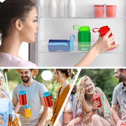 Silikonlokk med sugerør