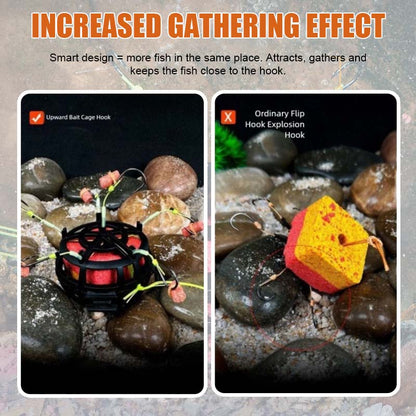 Omvendt Bunnbur Oppovergående Agnburkrok