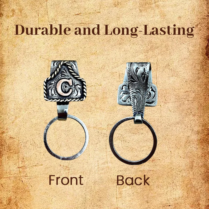 Western Initial Key Clip
