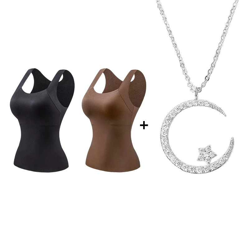 Dame-BH med U-hals – Varm, støttende, komfortabel og avslappet BH-løs