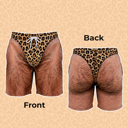 »Cheeky Commando« – morsomme badeshorts for moro – garantert å få folk til å se to ganger
