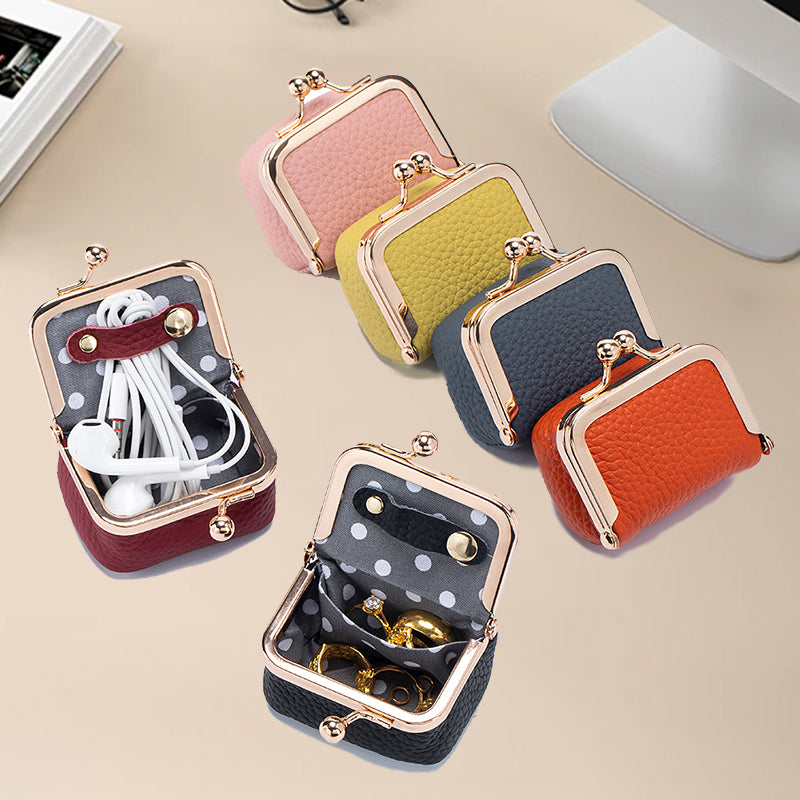 ✨Nytt inni✨ Mini smykkeskrin i ekte skinn