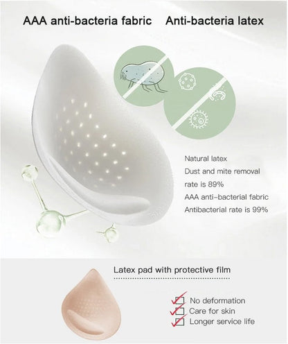 🏆️Ribbet push-up justerbar uten bøyle-BH for kvinner