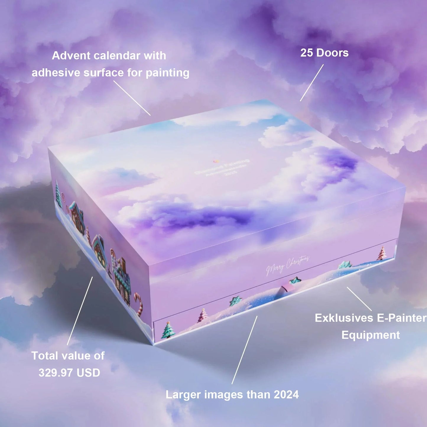 💎🎄2025 XXL Diamond Painting Adventskalender - ✨Limited Edition