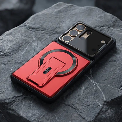 TYIIPLUS™ Magnetisk kickstand-telefondeksel for S-serien – Støtsikkert slankt deksel med kamerabeskyttelse og skjult stativ